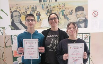 Додела диплома са Општинског такмичења из енглеског језика